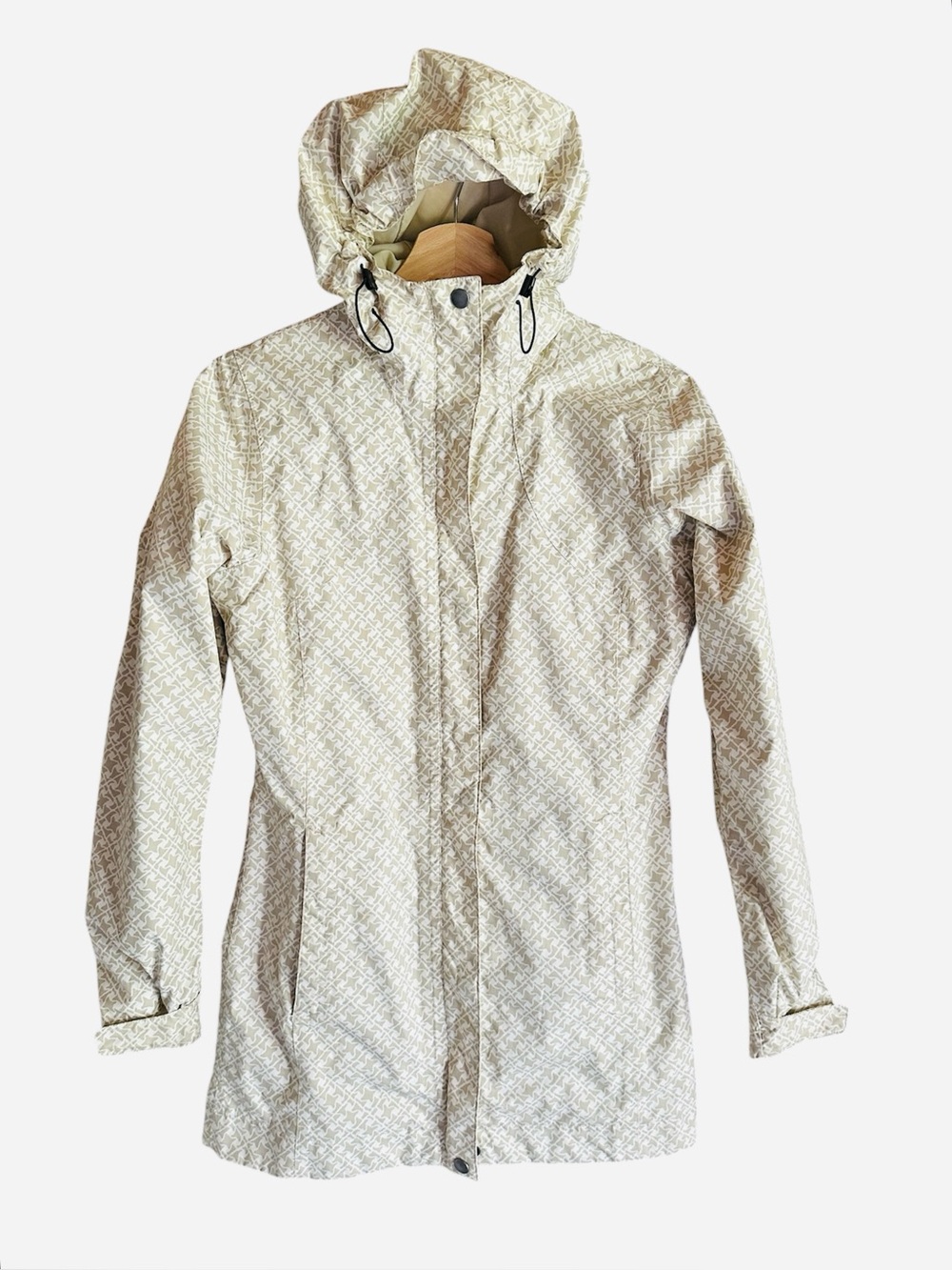 Columbia Raincoat Hooded Fitted XS